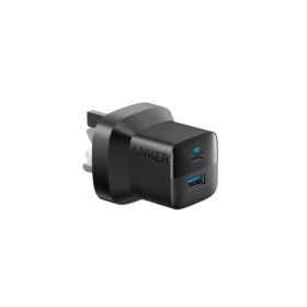 Anker 323 Charger, USB-C Port & USB-A Port, 33W, A2331K11 - Black