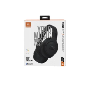 JBL Tune 760NC Wireless Active Noise-Cancelling 35hrs Headphones - Black